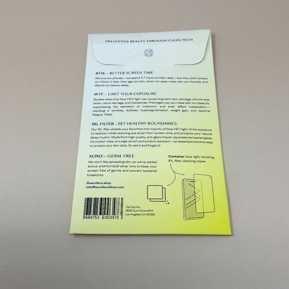 Saveface | Blue Light Blocking IRL Filter SE - Picture 4 of 5